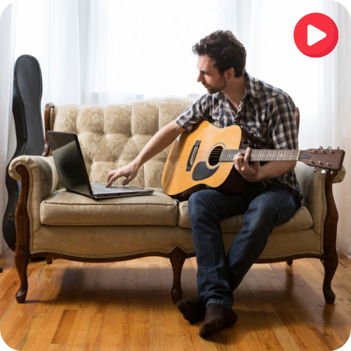 How David Makes $5,000 a Month by Sharing Acoustic Guitar Tutorials